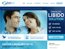 Tablet Screenshot of delka.org